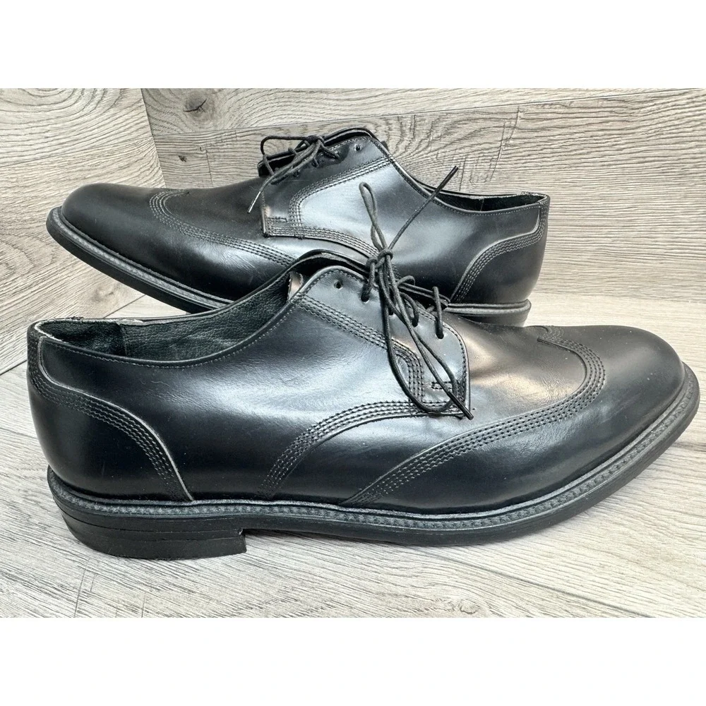 Executive Imperials Oxford Dress Shoes Mens 13 Leather Black Made In U.S.A